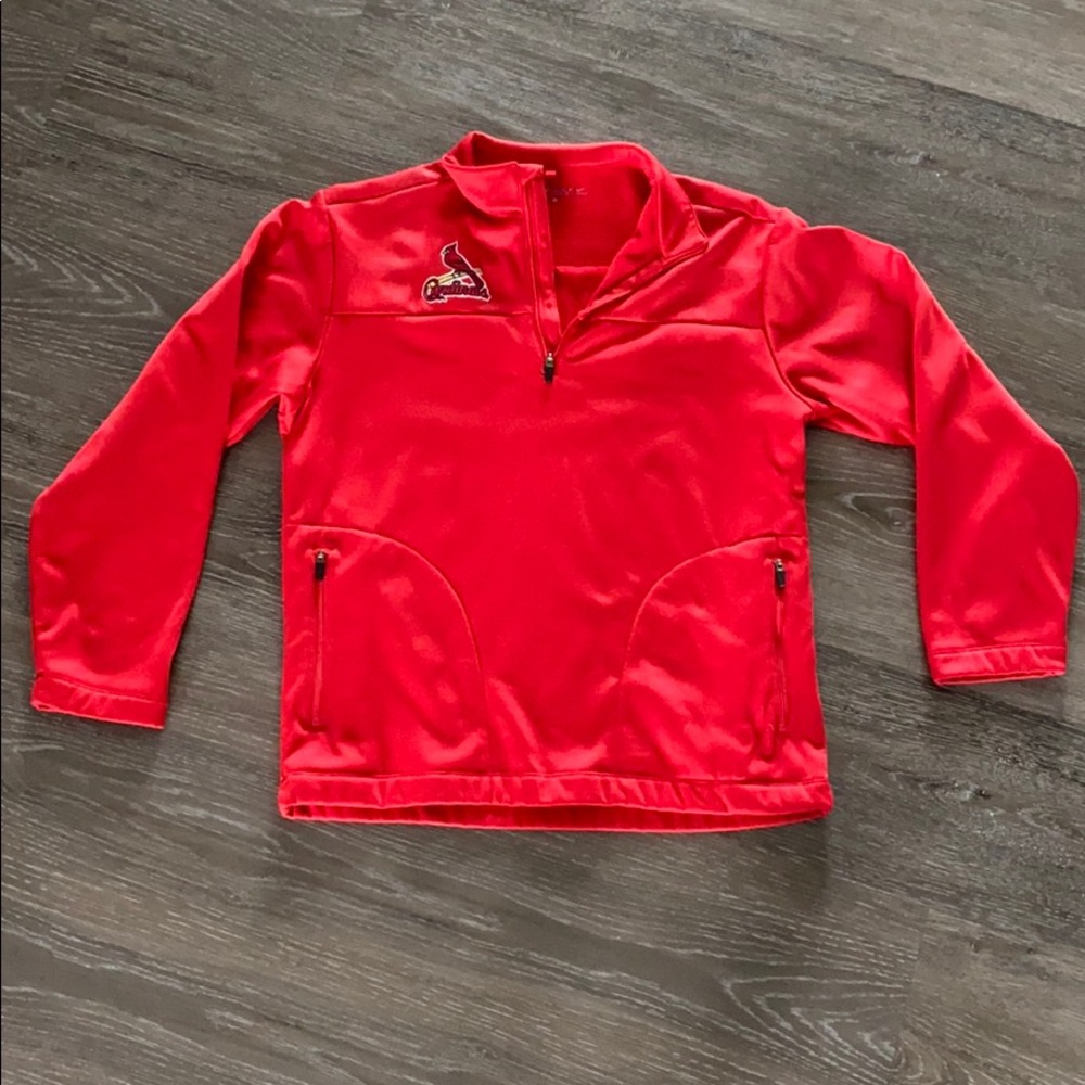 NIKE GOLF CARDINALS THERMA FIT ZIP UP